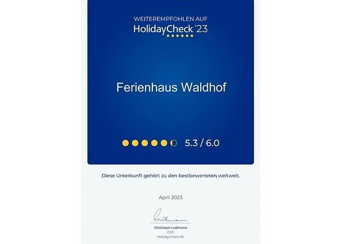 Hébergement de vacances Mueller's Waldhof *